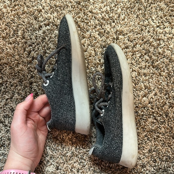 Allbirds Wool Grey Sneakers Size 7 - Picture 5 of 10